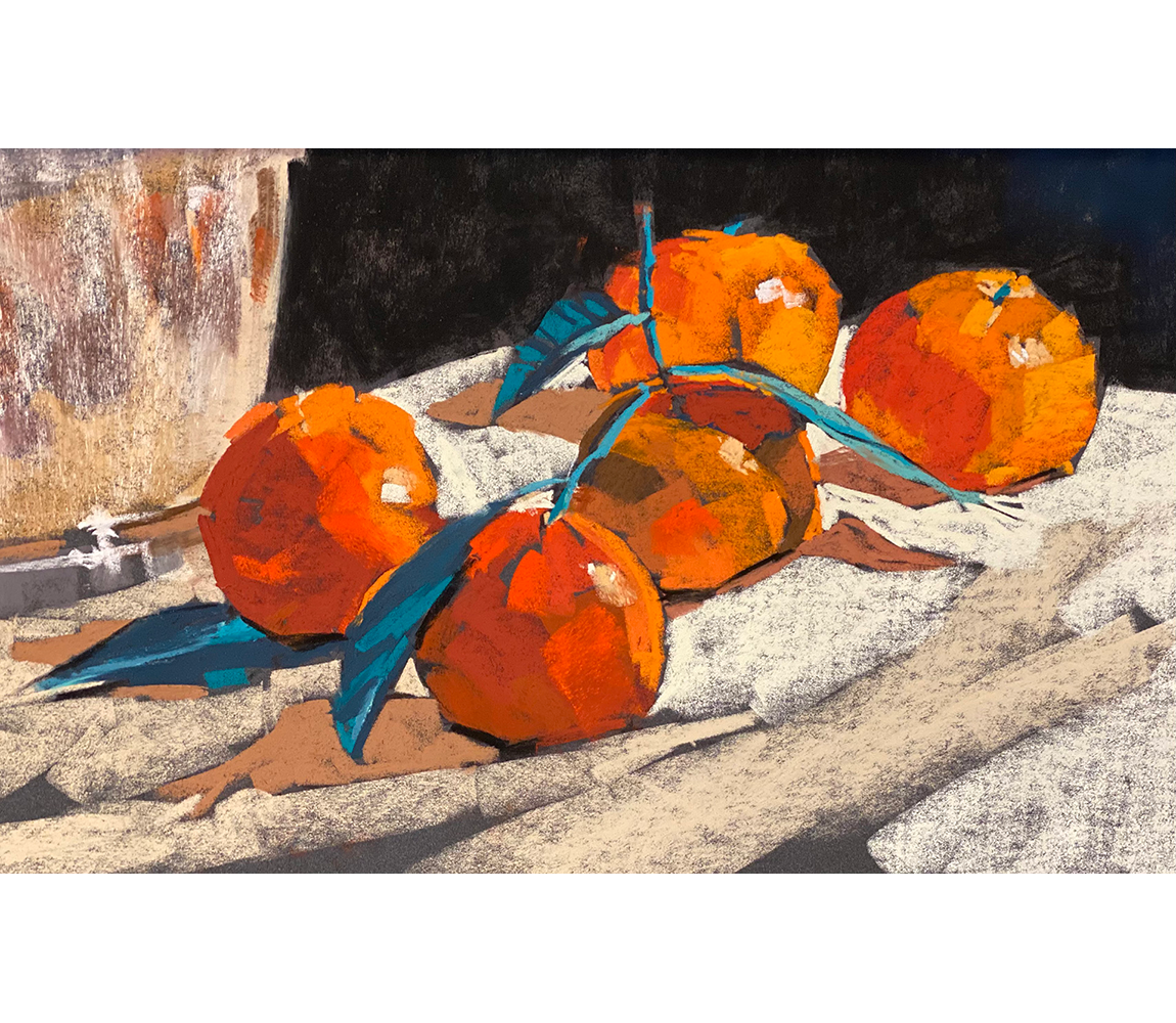 "Tangerine Reflections" - Janice Wall 